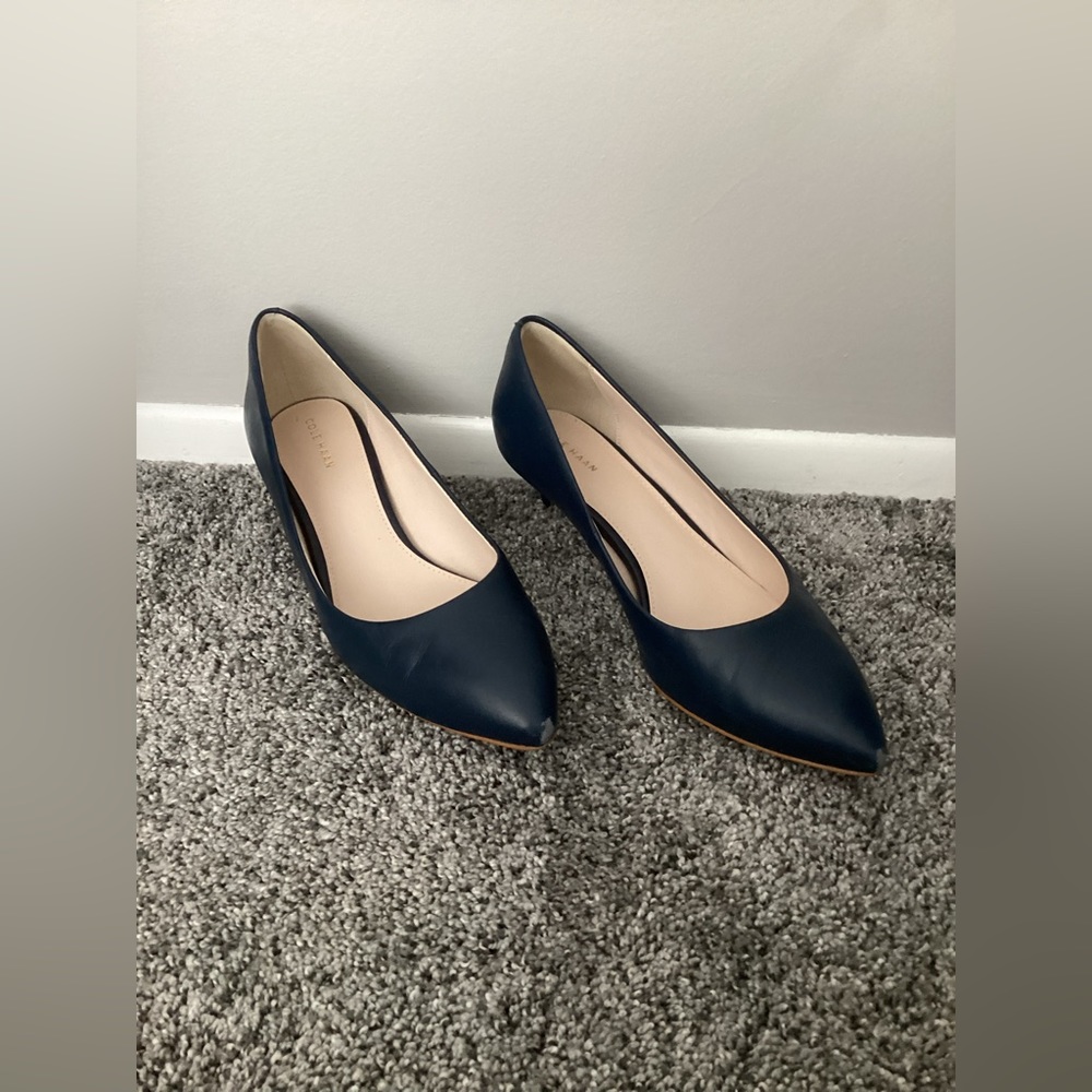 Navy high heels/size 9/women’s